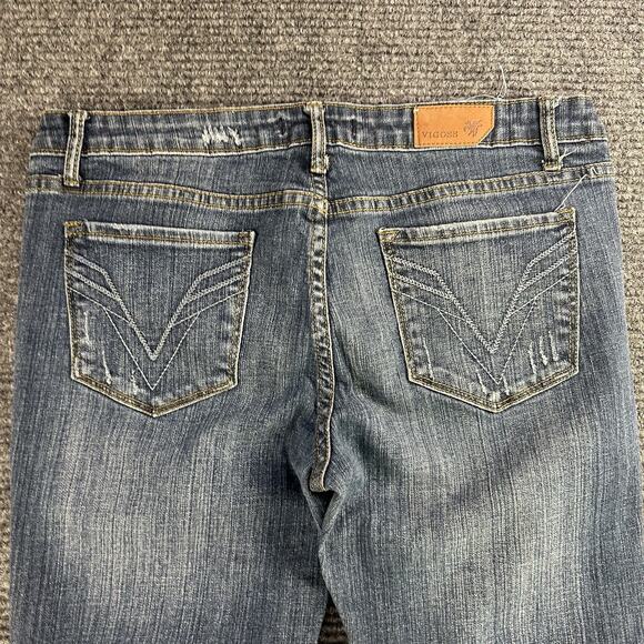 Vintage Y2K Vigoss Women’s Lowrise Straight Slim Jeans W32xL30 - Picture 4 of 7